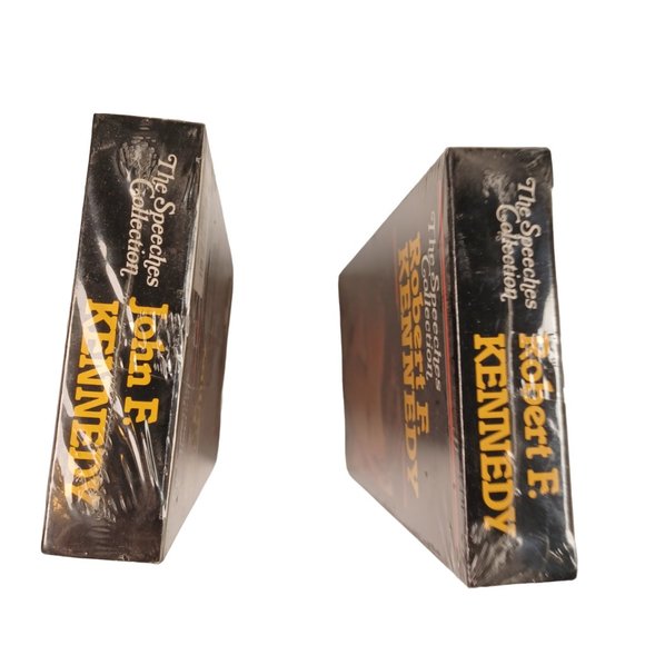 Speeches of John F Kennedy and Robert F Kennedy 2 VHS Tapes New Sealed Vtg 1990 - Picture 7 of 7